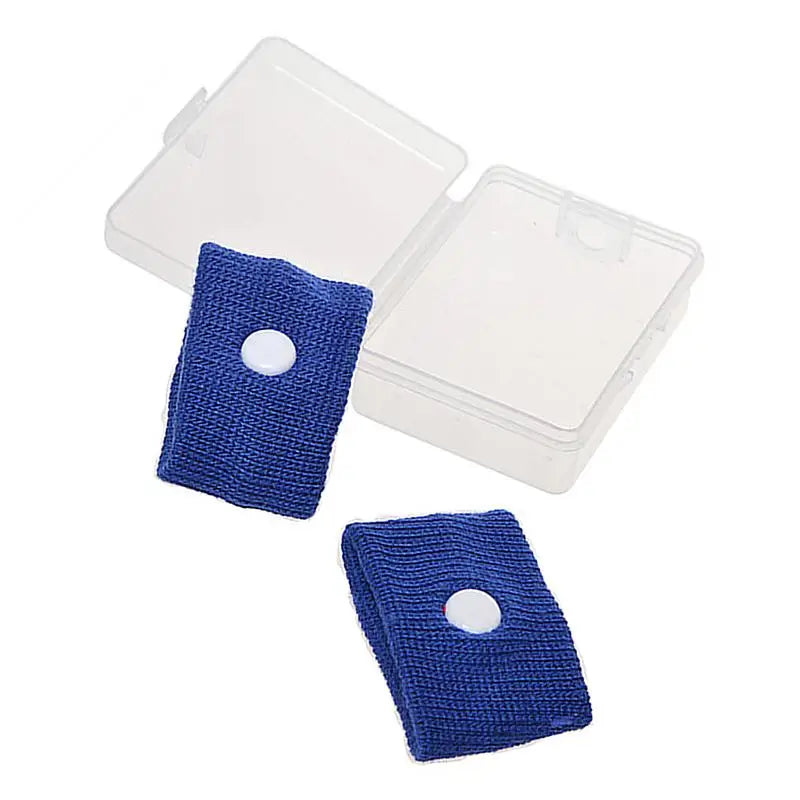 2Pcs anti Nausea Wrist Band Wrist Support Sports Safety Wristbands Anti-Motion Sickness Bracelet Wrist Band Outdoor Travel Kit
